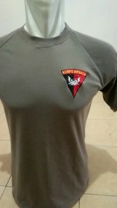 Kaos Brimob Bordir Cokelat: Desain dan Penggunaan