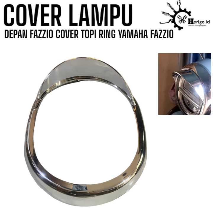 Cover lampu depan fazzio cover topi ring headlamp depan yamaha fazzio ...