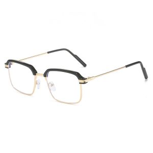 Kacamata Anti Radiasi Photocromic Pria Wanita Frame Metal Lensa Bisa Diganti