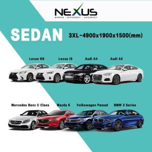 SHIP FROM MALAYSIA Nexus Car Cover Car Blanket Thicken Cotton Car Cover Outdoor Protection Waterproof Resistant Rain Dust Car Cover