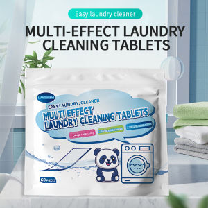 Laundry Detergent Sheets Multi-Purpose Laundry Detergent Paper Laundry Sheet - 60pcs per Pack
