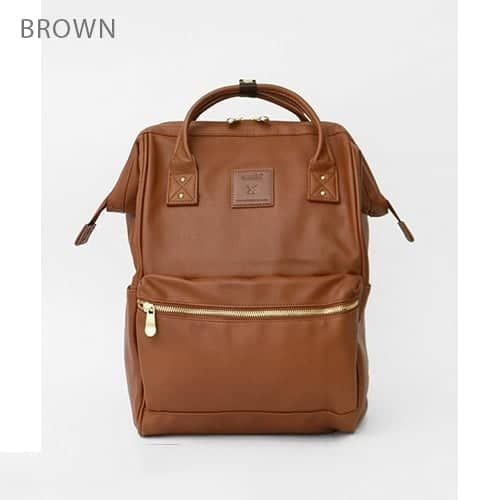 Anello® Laptop Backpack Rucksack Leather AUB3501 Original Japan