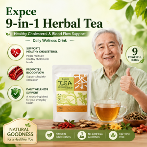 Expce Herbal Tea 12 Sachets Natural na Sariwa Nakakarelaks Araw-araw