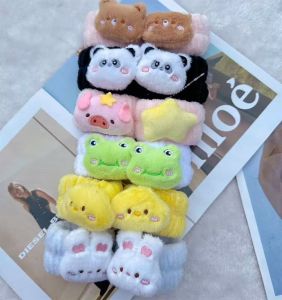 Ngẫu nhiên Băng Đô Tai Thú Hàn Quốc Mềm Mịn – Gấu Panda Heo Ếch Gà Thỏ