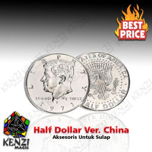 Half Dollar Coin Aksesoris Alat Sulap Koin Trik Koin - KZ266
