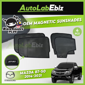 Mazda BT50 2014-2021 NinjaShades Plus OEM Magnetic Car Sunshades (4pcs/set)