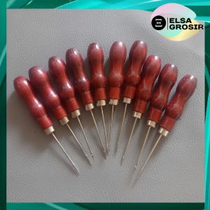 1 PCS JARUM SOL / TUSUK SEPATU - JARUM RUNCING + KAIT JARUM SOL SEPATU JARUM SOL PREMIUM / JARUM SOL PATEN /JARUM ALAT SOL SEPATU