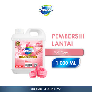 Rosera Sabun Pel Lantai 1 Liter 1000 ML Soft Rose Pembersih Lantai Sabun Cair Pembersih Lantai Floor Cleaner Premium