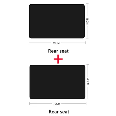 【Direct-sales】 Magnetic Car Sunshade Full Shading Summer Sun Protection 4 PCS