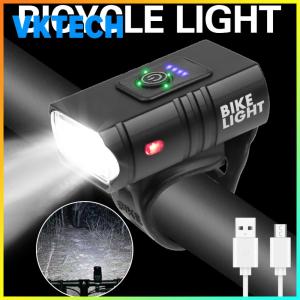 LED Bicycle Light 10W 800LM 6 Modes USB Rechargeable MTB Front Lamp