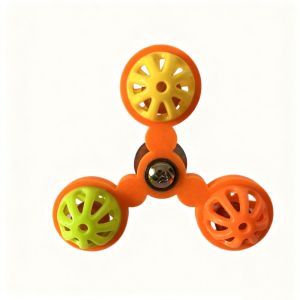 DFVDSPW Interactive Parrot Wheel for Chewing Chewable Bells Beak Grinding Colorful Parrot Spinner Creative Multipurpose Parrot Rotating Windmill Mental Stimulation