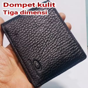 Dompet Pria Bifold 100% Kulit Halus Impor Anti-Theft Casual