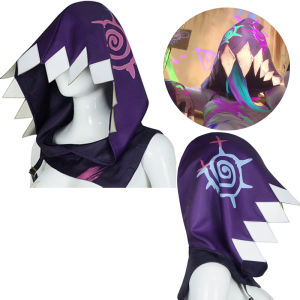 ZEEMIN LOL Arcane S2 Jinx Powder Cosplay Hooded Cape Costumes Hat Women Jinx League Of Legends Anime Game Halloween Costume