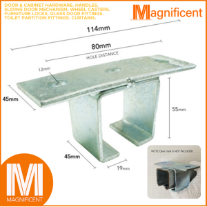 Heavy Duty Door Ceiling Mounting Bracket
