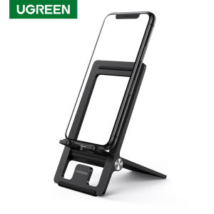 UGREEN Adjustable Phone Holder Desk Phone Stand For 4.7-7.2 Mobile Phones iPhone 13/ 12/ 12 Pro/12 Pro Max / 11 Pro Max / XS / XR / X / 8 / 7 Samsung Galaxy S20 Ultra/S10/ s10e/ S10+/Note 10/ Note 9/S9/ S8