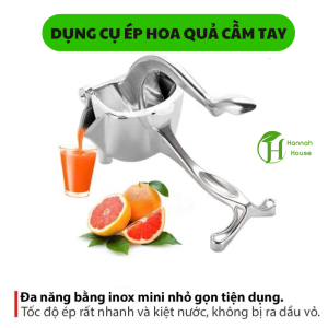 Dụng cụ ép trái cây cầm tay đa năng ép hoa quả chất liệu gang không gỉ cao cấp bền bỉ an toàn cho sức khỏe máy ép  vắt cam chuyên dụng