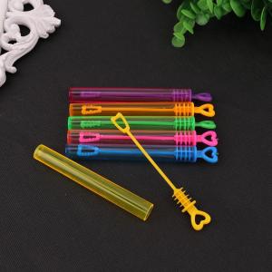 Welcomehome 12/24pcs Empty Bubble Blowing Maker Without Water Soap Bottle Tube Portable Romantic Plastic Outdoor Games for Birthday Party Decoration