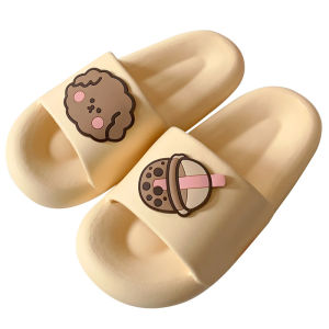 Soft EVA Slippers Couple Home Outdoor Slides Summer Beach Sandals Men Flip Flops Women Bedroom Indoor Thick Sole Shoes Fashion