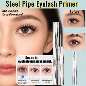 [Natural And Three-Dimensional] 钢管睫毛打底膏防水持久卷翘 Steel Tube Eyelash Extension Primer  Eyelash Curling And Extension  Long-Lasting Waterproof  No Smudging  Thick And Long Waterproof Eyelash Primer