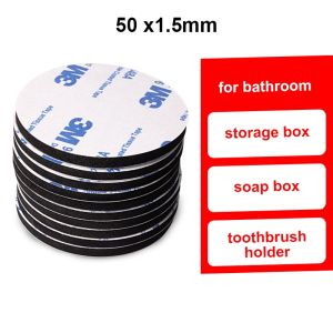 10PCS Round 50mm 3M 9448A Foam Tape Double Sided Tape Strong Pad Mounting Tape Home Decor Adhesive Tape Heavy Duty Car Decoration DIY tools