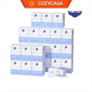 【COZYCASA】【100 Packs / Box】ManHua 3-Ply Tissue/Soft/Strong Absorbent/Wood Pulp for Daily Use