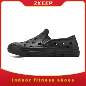 Fashion Mens Hole Shoes Rubber Sandals Thick-Soled Slippers Lightweight Anti-Slip