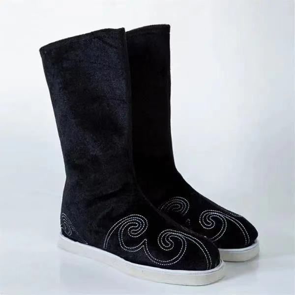 Ancient Shoes Men's Cloth Boots Men's Hanfu Boots Ancient Co ...