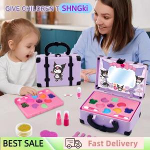 SHNGki Make Up Kit For Kids 17PCS Makeup Toy Makeup Set For Kids Non-toxic Makeup Toy Set Play Toy Gift