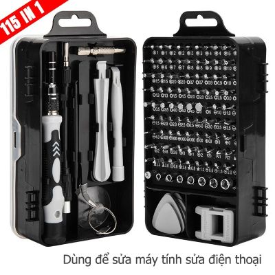 Bộ Tô Vít Đa Năng 115 Chi Tiết Sửa Chữa Máy Tính, Điện Thoại Di Động, Đồng Hồ JSC