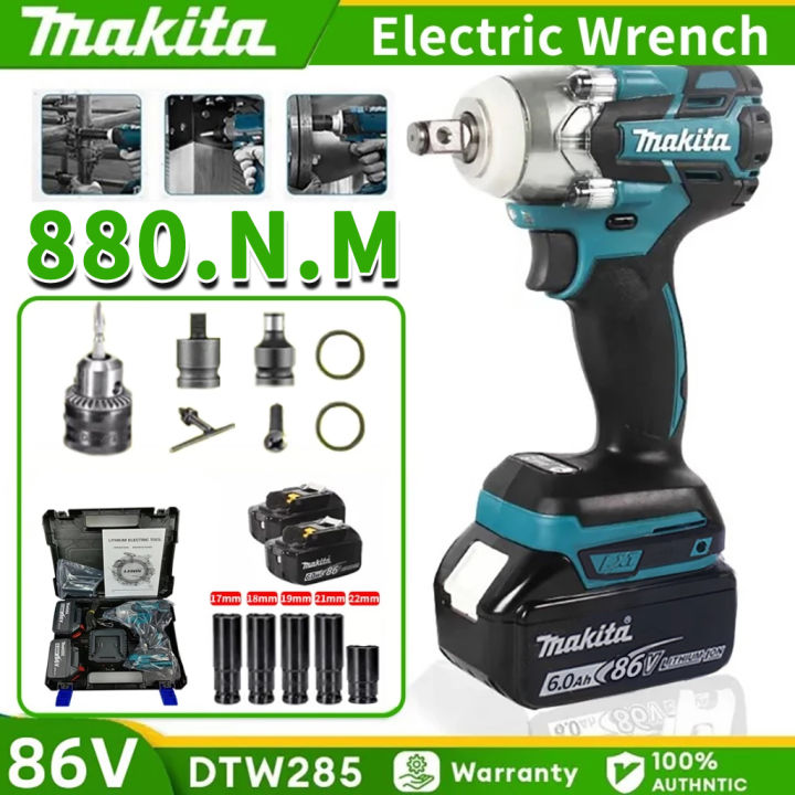 IMeshbean 21V Cordless Impact Wrench – 880Nm Brushless, 1/2'' Drive, Li-Ion Battery Kit