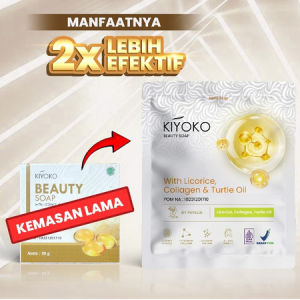 PROMO Kiyoko Beauty Soap Sabun Kemasan Terbaru