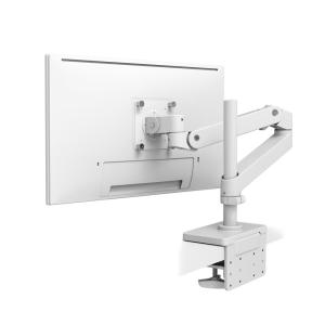 Ergotron LX Pro Desk Monitor Arm | Tall Pole | Single Monitor Mount | 2-Piece Clamp | 10 Years Local Warranty