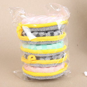 5pcs Double Side Dishwashing Sponge Dish Washing Brush Pan Pot Dish Wash Sponges Household Cleaning