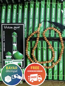Tasbih Kayu Cendana 99 Butir Asli Wangi