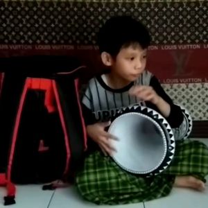 Darbuka Motiv Mesir 8 Inci: Desain Unik & Elegan