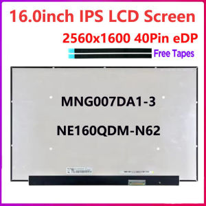 16.0 Laptop LCD Screen MNG007DA1-3 NE160QDM-N62 for ideapad 5 Pro 16IAH7 Creator 5-16ACH6 ThinkBook 16 G4+ IAP Display Panel