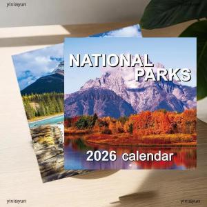 [COD] yixiayun New 2026 Calendar - 12 Month National Park Calendar Fun Cute Home Decoration For Scheduling And More
