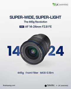 SCHNEIDER SAMYANG AF 14-24MM F2.8 FE (Sony E-Mount) (ประกันศูนย์)