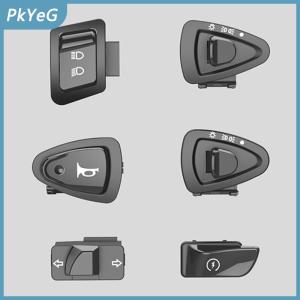 PkYeG Xe máy bắt đầu chuyển đổi còi ánh sáng tín hiệu lần lượt cao thấp chùm Nút chuyển đổi connecters cho xe tay ga xe máy xe máy phụ kiện
