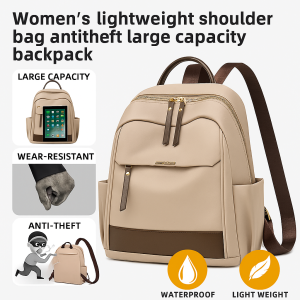 Large Capacity Backpack Canvas Bag Laptop Notebook Waterproof Backpack Trend Korean Student Schoolbag