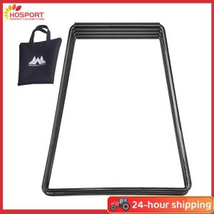 【HOSPORT】Camping Foldable Metal Stand Carbon Steel Aluminum Alloy Box Stand Iron Storage Box Bracket for Outdoor Picnic Fishing