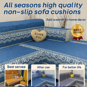 High Quality Non-slip Sofa Cushions Comfort Breathable Waterproof Slipcovers High-end Home Cushions