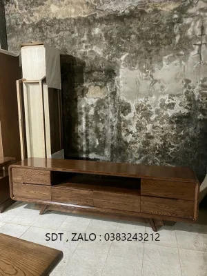 kệ tivi gỗ tự nhiên 1m82m2m22m4 kệ tivi phòng khách phòng ngủ
