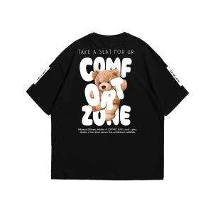 BSL - 87 Bisalo Baju Kaos Pria Wanita lengan pendek motif "COMFORTZONE" Digital Printal Kaos Distro Combed Atasan - pakaian wanita - pakaian pria - baju wanita - baju pria - atasan wanita pria - kaos oversize - kaos hitam putih - kaos katun
