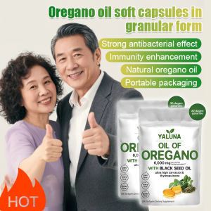 💝Hot Sale💝Beef To Oil Softgel Capsules Granules Capsules High Potency Oregano Oil Soft Gel Pills  For Antioxidant Support Respiratory Health And Natural Wellness Immune Booster Supplement Oregano Extract Supplement