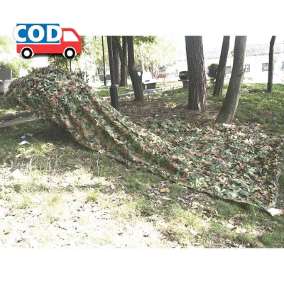Tenda Jaring Kamuflase Militer Penutup Atas 2x3m Tentara Army Loreng Berburu Luar Ruangan Indoor