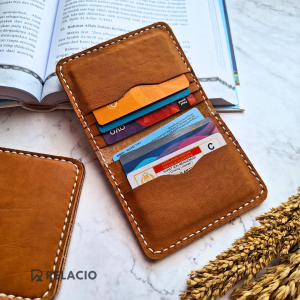 Dompet Kartu Kulit Sapi Card Holder Premium Leather Wallet