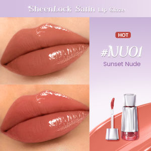 [NEW]FOCALLURE SheenLock Satin Lip Glaze 16H Transferproof Intense Pigmentation Deeply Hydrating Lightweight