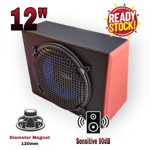 Paket Combo Speaker Subwoofer 12 Inch CARMAN CM 1278 Plus Box 12 Inch Dan Tutup