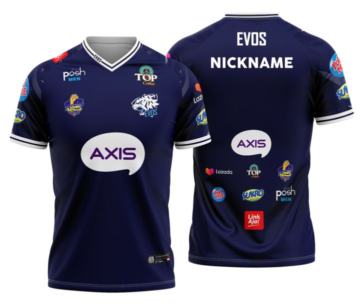 Player Evos Baju Evos Street Jersey Rrq Hoshi Baju Rrq Ml 2021